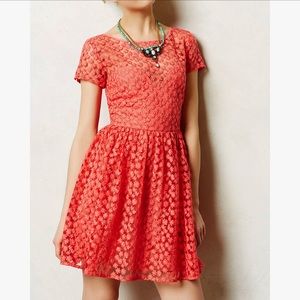 ♦️ Anthropologie Stitched Blossom Dress ♦️